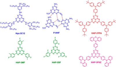 Heptazine-Based π-Conjugated Materials for Light-Emitting